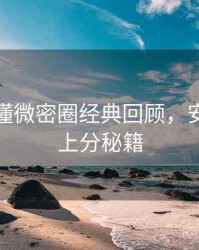 一文读懂微密圈经典回顾，安全提醒上分秘籍