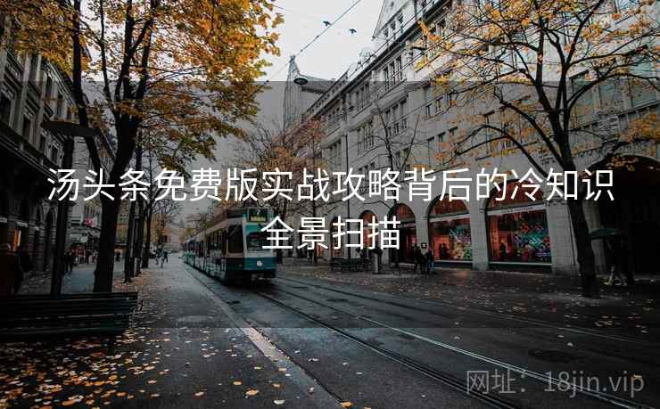 汤头条免费版实战攻略背后的冷知识全景扫描